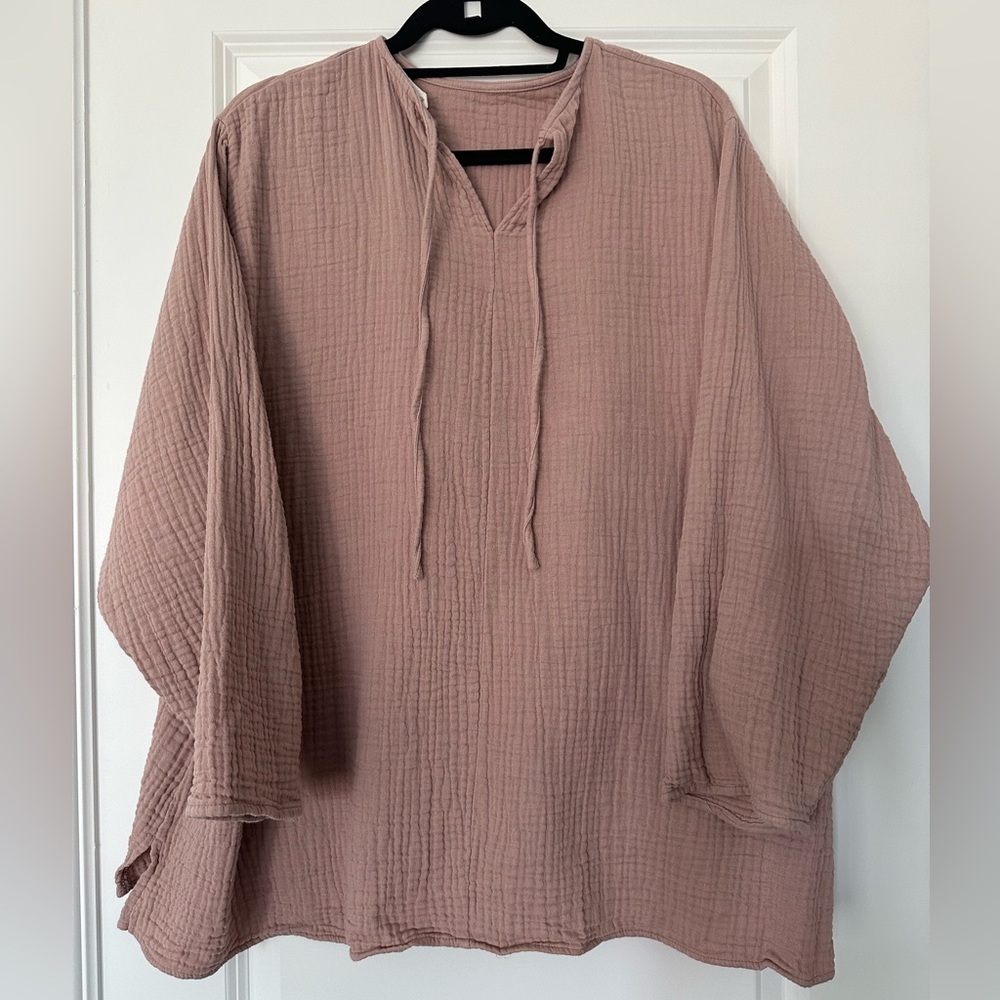 April Meets October - October Top in Dusty Lilac One Size - Picture 4 of 4
